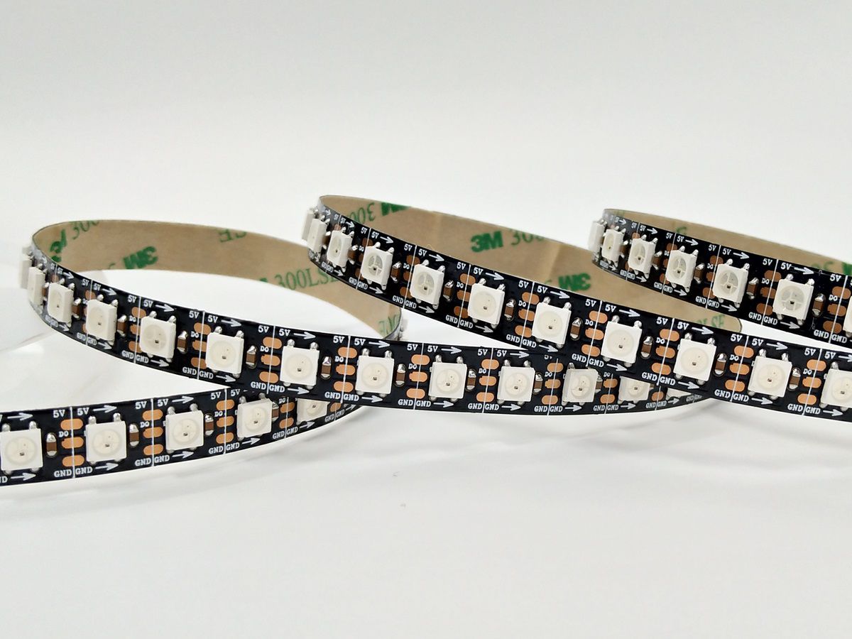 WS2812B tira de luz LED